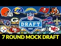 Final 7 Round Mock Draft 2026 NFL Draft Team By Team Breakdown