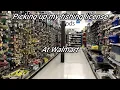 Picking up my FISHING LICENSE and checking sales at WALMART