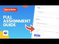HOW TO Create Assignments in Microsoft Teams