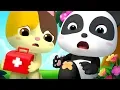 Bayi Panda Miumiu Jatuh Dan Dia Terluka | Lagu Anak-anak | BabyBus Bahasa Indonesia