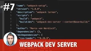 Webpack Tutorial - Webpack Dev Server