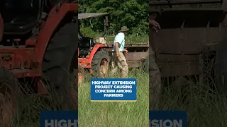 HWY extension project hate-filled vandalism and measles in SC