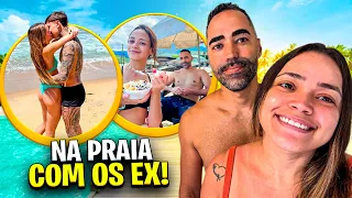 ROTINA DA VIAGEM PRA PRAIA COM MENINAS E O EX NAMORADO! 