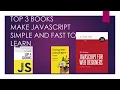 TOP 3 JAVASCRIPT BOOKS FOR BEGINNER