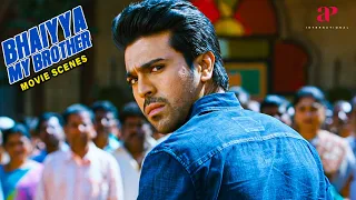 bhaiyya my brother movie rescued rejoiced colonys hero arrives triumphant ram charan