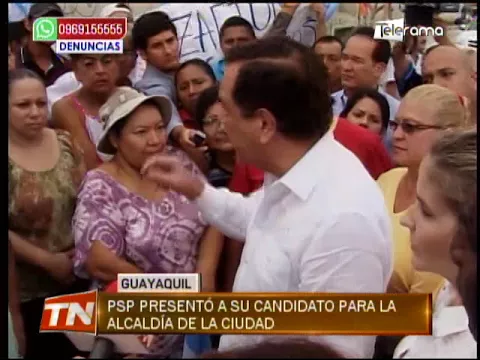 PSP presentó a su candidato para la alcaldía de la ciudad