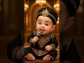 Lagu Yaseen, Muzammil, Mudassir \u0026 Taha 🧒✨ | 🕋❤️ #babyai #islamicshorts #viral #innocence #cute #baby