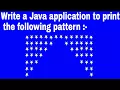 Pattern program in java Reverse triangle pattern program in Java Knowledge Light