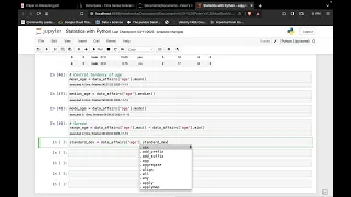 Explaining Descriptive Statistics with Python