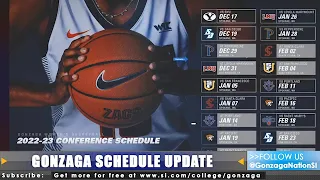 The Zone Gonzaga 2022 23 Schedule