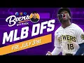 Happy Hour 6 FIRE MLB DFS on