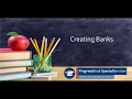 ProgressBook SpecialServices Creating Bank Items