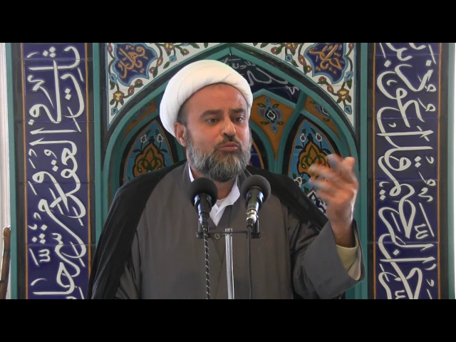 ⁣ذكر الله اكبر من الصلاة - خطبة الجمعة الاولى - 11 صفر 1438