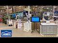 LOWE S SHOP WITH ME VANITIES SINKS SHELVING STORAGE CONTAINERS GRILLS SHOPPING STORE WALK THROUGH