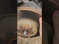 Should my rotor be lose like this with caliper off Solved Lexus es350