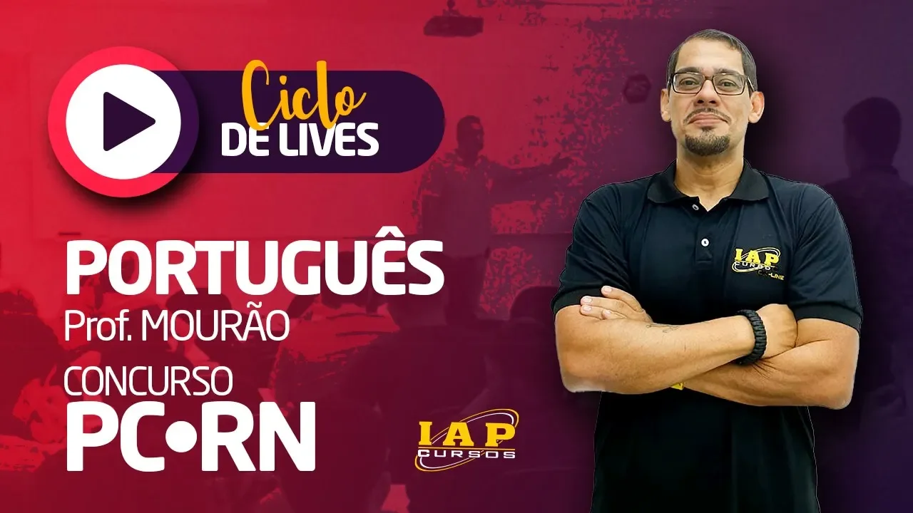 LIVE: PORTUGUÊS PARA O CONCURSO DA PC.RN