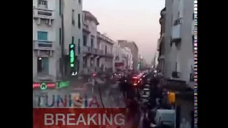 جماهير الترجي في باب سويقة 