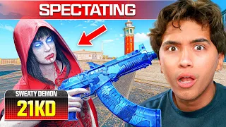 Spectating 50 7KD Demons on Warzone