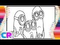 Minions The Rise of Gru Coloring -