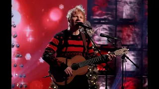 ed sheeran performs merry christmas