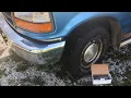 Reveiw O Reilly s auto parts Old Blue lost a shoe 93-96 f150 front brake pads