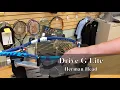 Time Lapse How to String a Babolat Drive G Lite Tennis Racquet
