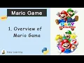 Overview of Mario Game Mario Game in Python Now Start New Project