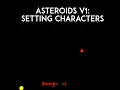Very basic python game asteroid v1 - part 1