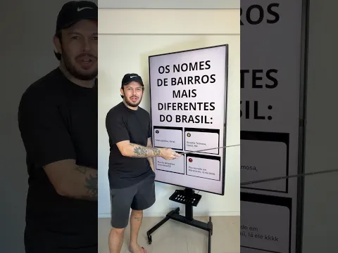 Os nomes de bairros mais diferentes do Brasil 😂🇧🇷