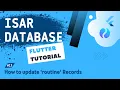 Isar Database Tutorial - Updating Routine Records