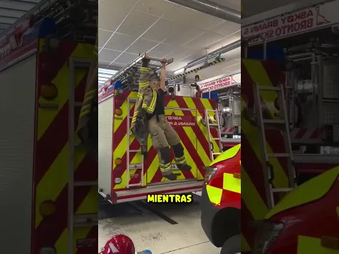 Nadie imaginaba de lo que era capaz esta BOMBERA, ¡hasta que dejó a todos en SHOCK! 😱🚒