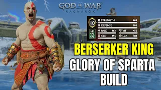 Download Blade Of Olympus Obliterate BERSERKER KING - Glory Of Sparta BUILD - God Of War Ragnarok MP3