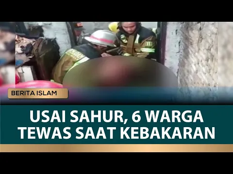 Kebakaran Rumah di Medan, 6 Orang Meninggal Dunia