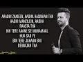 PANIYON SA   Satyameva Jayate Lyrics    John Abraham   Atif Aslam   Aisha Shar