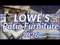 LOWE S OUTDOOR PATIO FURNITURE 2026 SHOP WITH ME