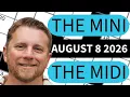 This puzzle BLEW me away - NYT Mini and Midi Crosswords for August 8 2026