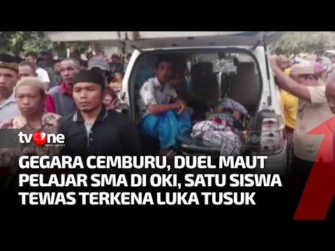 Duel Maut Pelajar di OKI Sumsel, Satu Orang Tewas Akibat Luka Tusuk di Dada