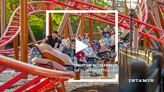 Intamin Family Launch Coaster "Quantum Accelerator", Six Flags New England, USA