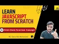 First-Class Function Concept JavaScript Tutorials for Beginners