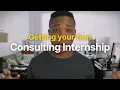 How to Get Your First Internship in Consulting Networking Application Interviews Tips Tricks