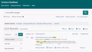 How to find an article using a Proquest database