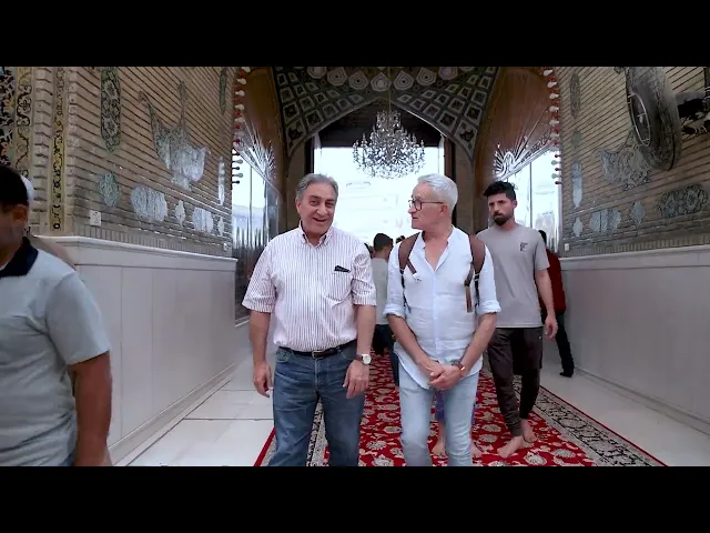 ⁣وفد اسباني مختص بالآثار والتاريخ الإسلامي ينبهر بالمعالم التاريخية للعتبة العلوية المقدسة