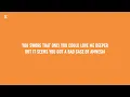 MK & Sonny Fodera - Asking (Lyrics) [feat. Clementine Douglas]