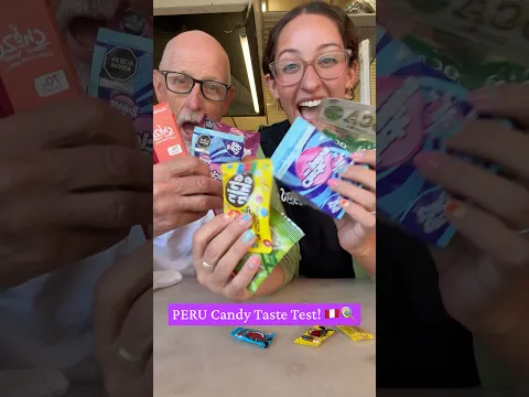 PERUVIAN Candy Taste Test! 🇵🇪🍭🍬