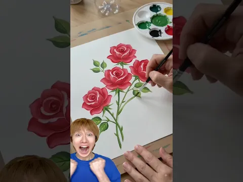 Beauty from an ordinary bottle.#RoseArt #BottlePainting #Artreel #DIYArt #Creative