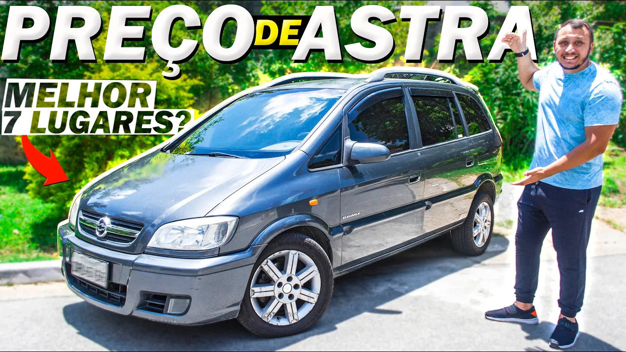 O CARRO 7 LUGARES ABAIXO DOS 31 MIL REAIS?????? CHEVROLET ZAFIRA