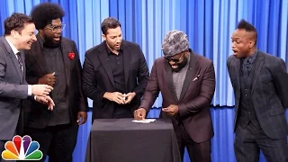 david blaine shocks jimmy and the roots with magic tricks