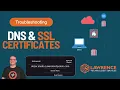 Server Name Indication DNS SSL Certificate Troubleshooting Guide Using OpenSSL and DIG