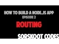 How to build a node js app -