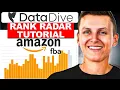 Data Dive Rank Radar Tutorial Amazon FBA Rank Tracking Tool